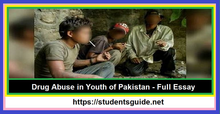 Drug Abuse in Youth of Pakistan - Full Essay-compressed